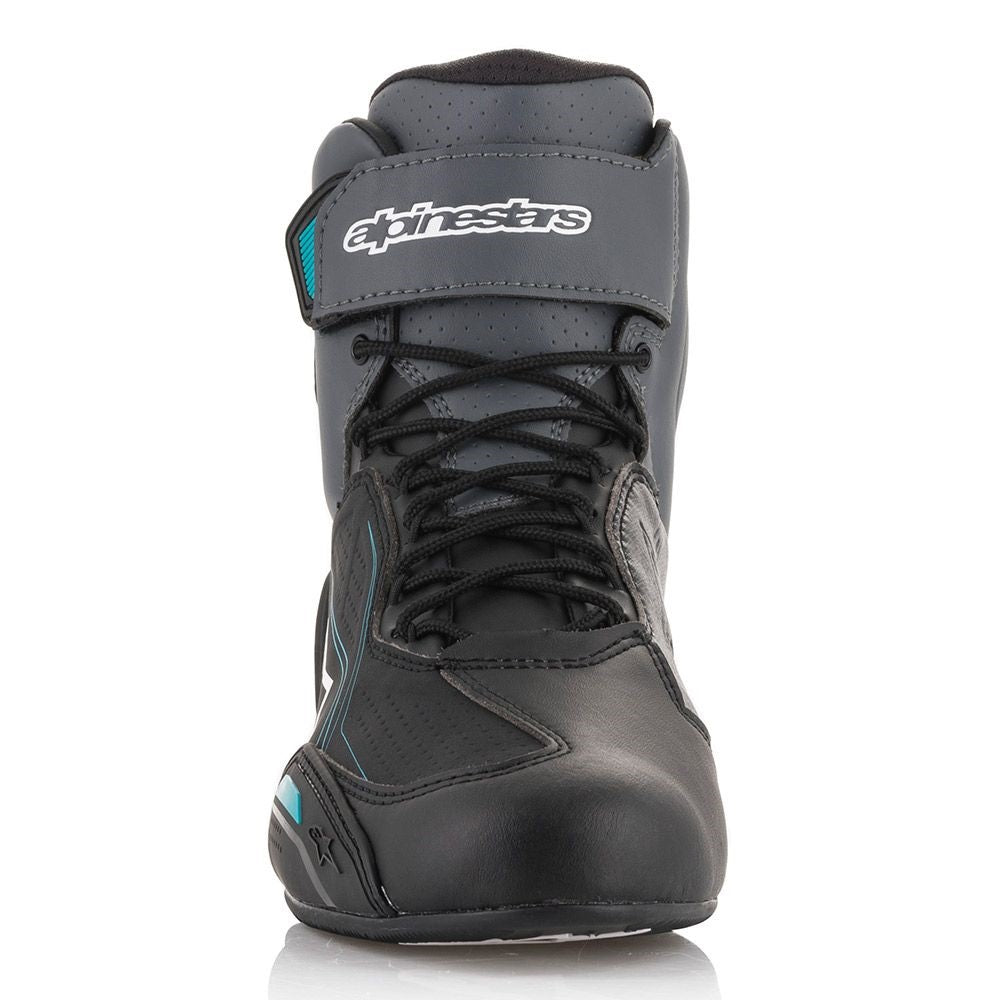 Дамски мото боти ALPINESTARS STELLA FASTER-3 BLACK/GRAY/OCEAN