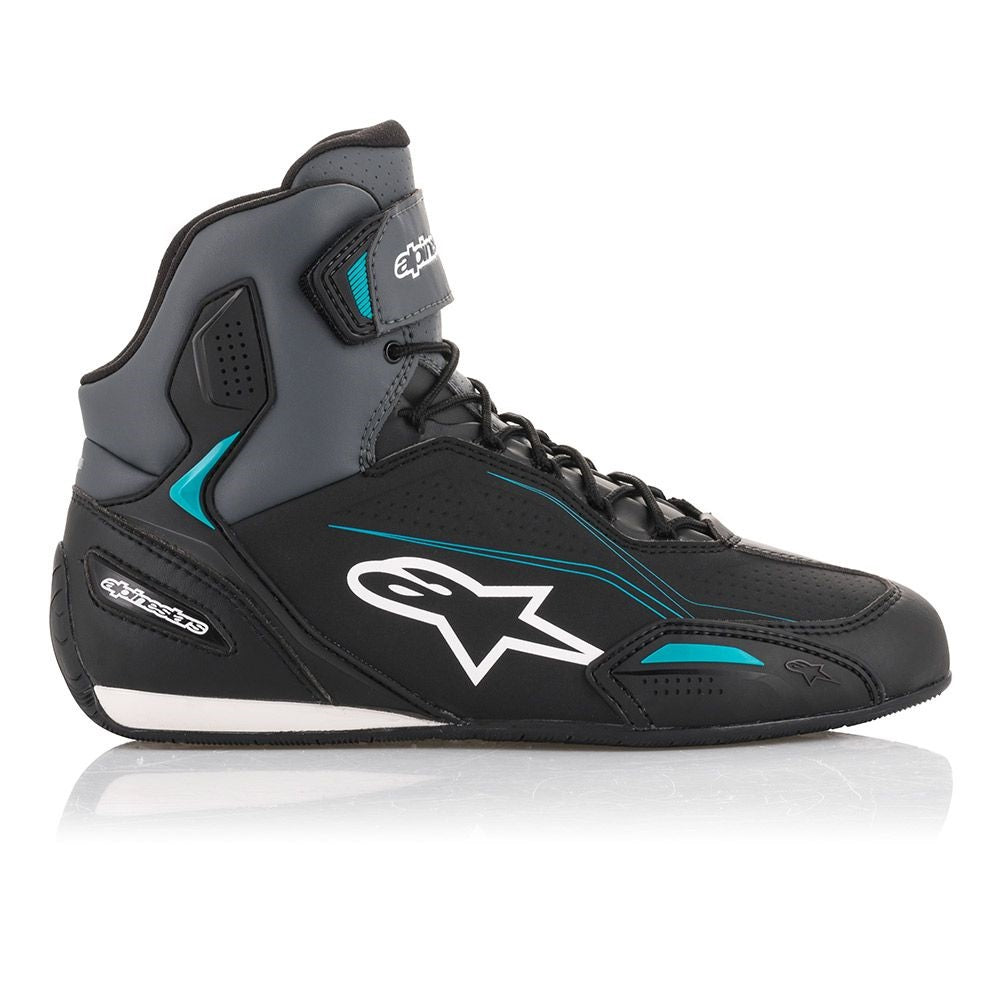 Дамски мото боти ALPINESTARS STELLA FASTER-3 BLACK/GRAY/OCEAN