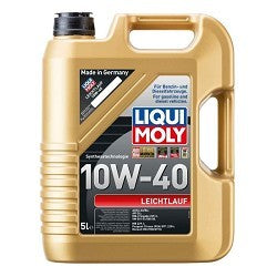 Масло полусинтетично LEICHTLAUF 10W40 - 5L автомобилно масло LIQUI MOLY