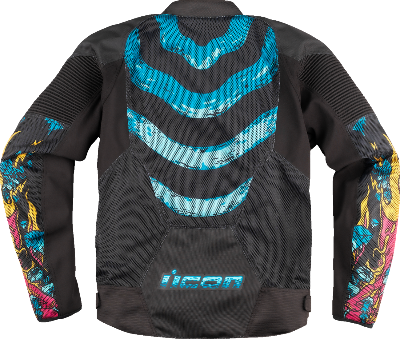 Мото яке ICON Overlord3™ MESH MUNCHIES Turquoise