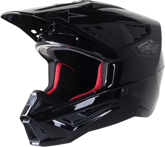 Мотокрос каска ALPINESTARS SM5 Scout BLACK/SILVER
