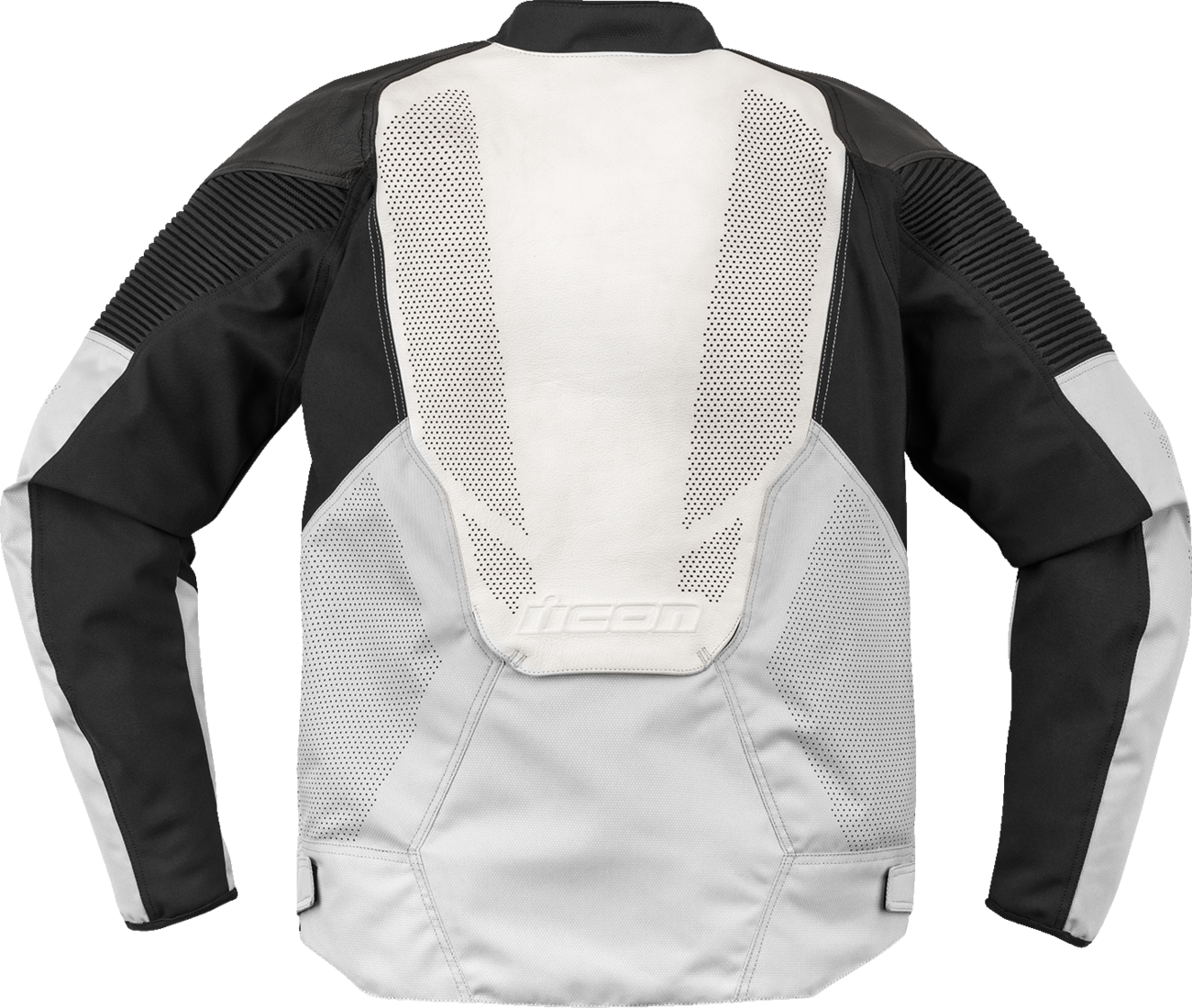 Кожено яке ICON Overlord3™ CE Leather WHITE