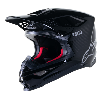 Мотокрос каска ALPINESTARS SM10 SOLID CARB