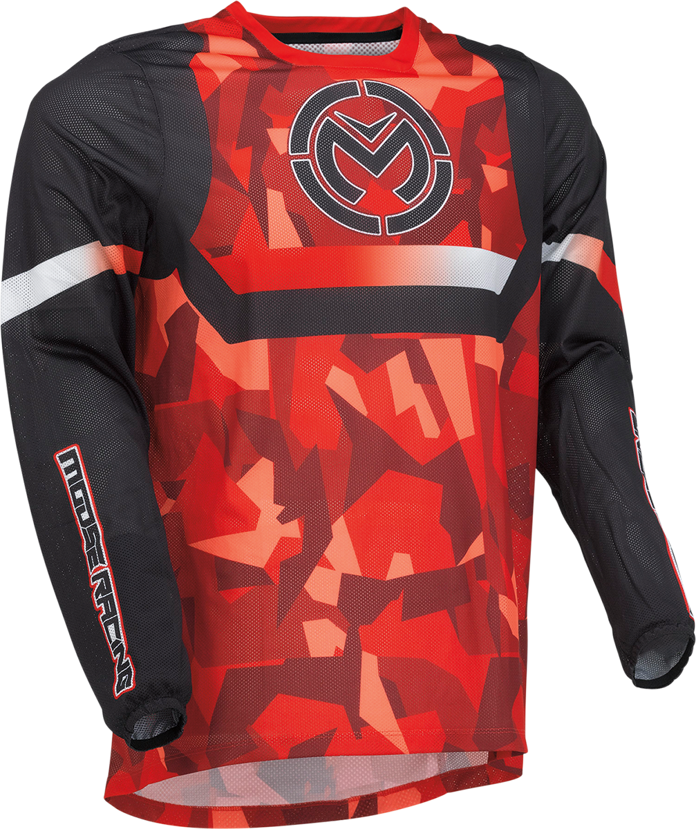 Мотокрос блуза MOOSE RACING SAHARA RED/BLACK