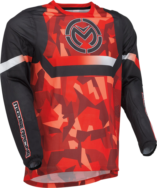Мотокрос блуза MOOSE RACING SAHARA RED/BLACK