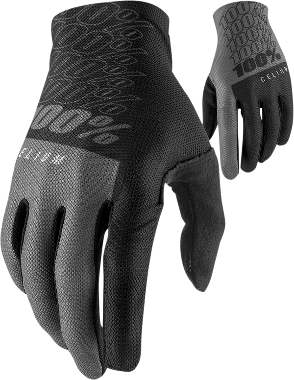 Мотокрос/вело ръкавици 100% CELIUM BLACK/GRAY
