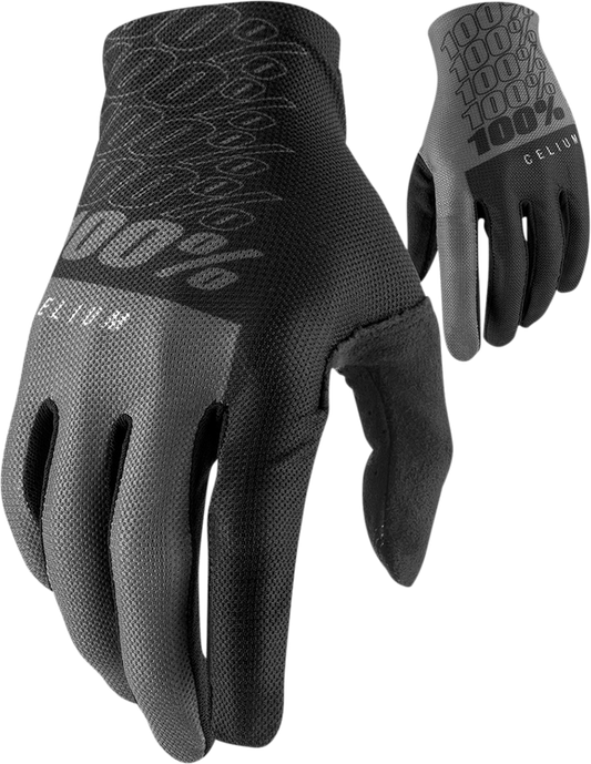 Мотокрос/вело ръкавици 100% CELIUM BLACK/GRAY