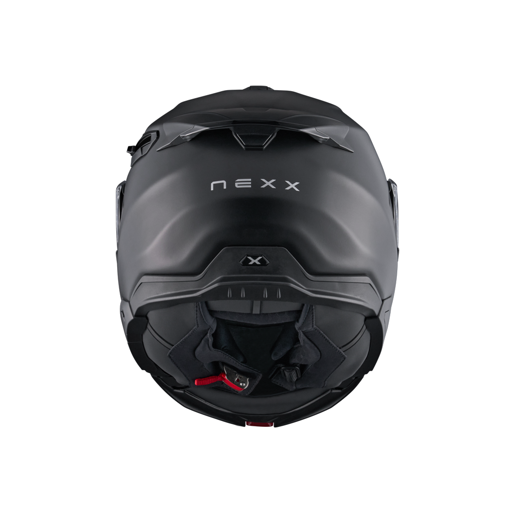 Каска NEXX X.LIFETOUR FLIP UP PLAIN BLACK MATT