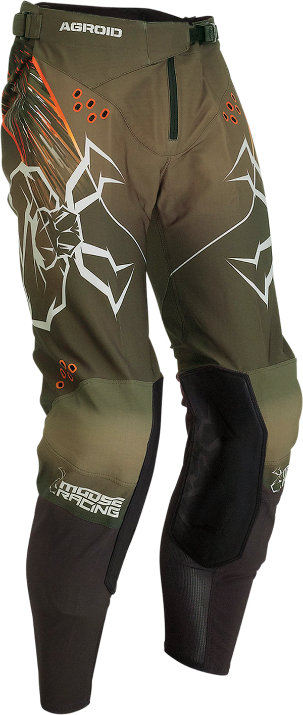Мотокрос брич MOOSE RACING AGROID OLIVE