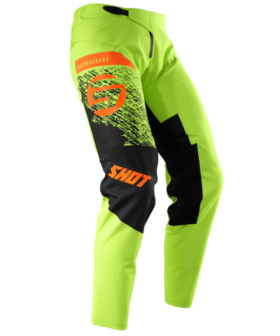 Детски мотокрос брич SHOT Roll Green Orange