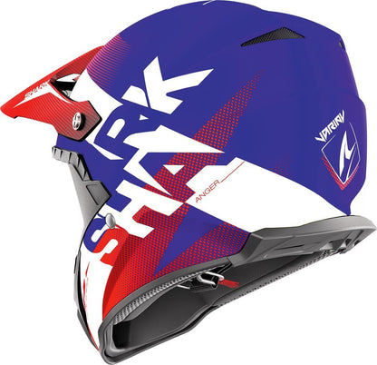 Мотокрос каска Shark Varial Anger Blue/Red/White