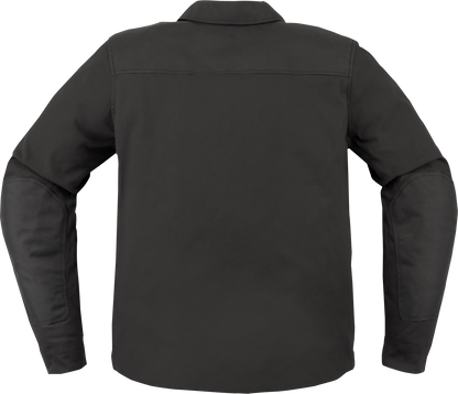 Текстилно мото яке ICON UPSTE CANVAS CE BLACK