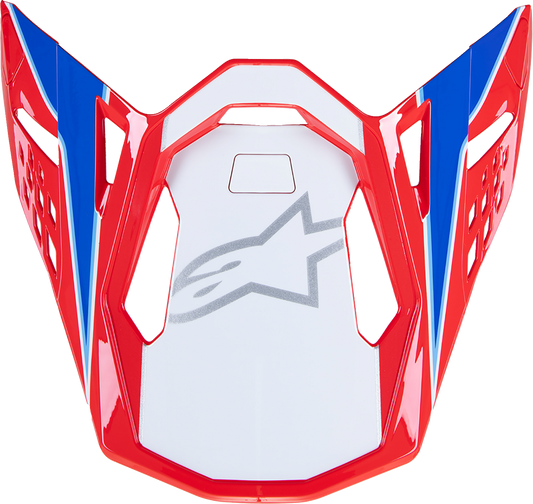 Козирка за мотокрос каска ALPINESTARS Supertech M10 AEON RD/BL