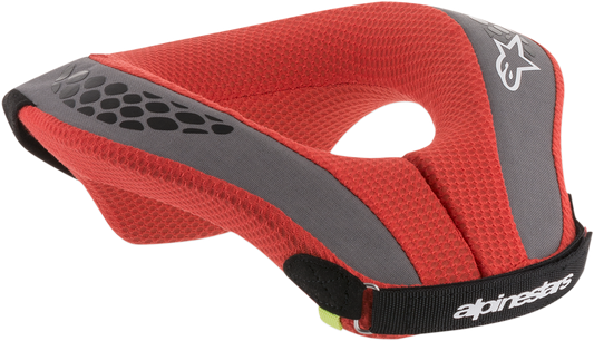 Детска протекторна яка ALPINESTARS Sequence Neck Roll BLACK/RED