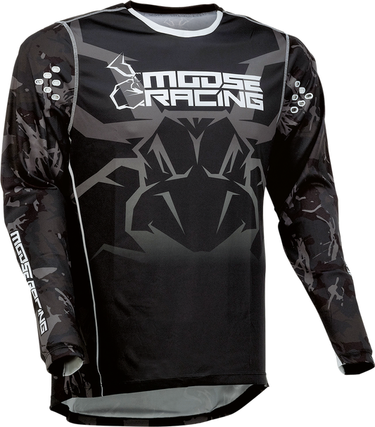 Мотокрос блуза MOOSE RACING AGROID GRAY/BLACK