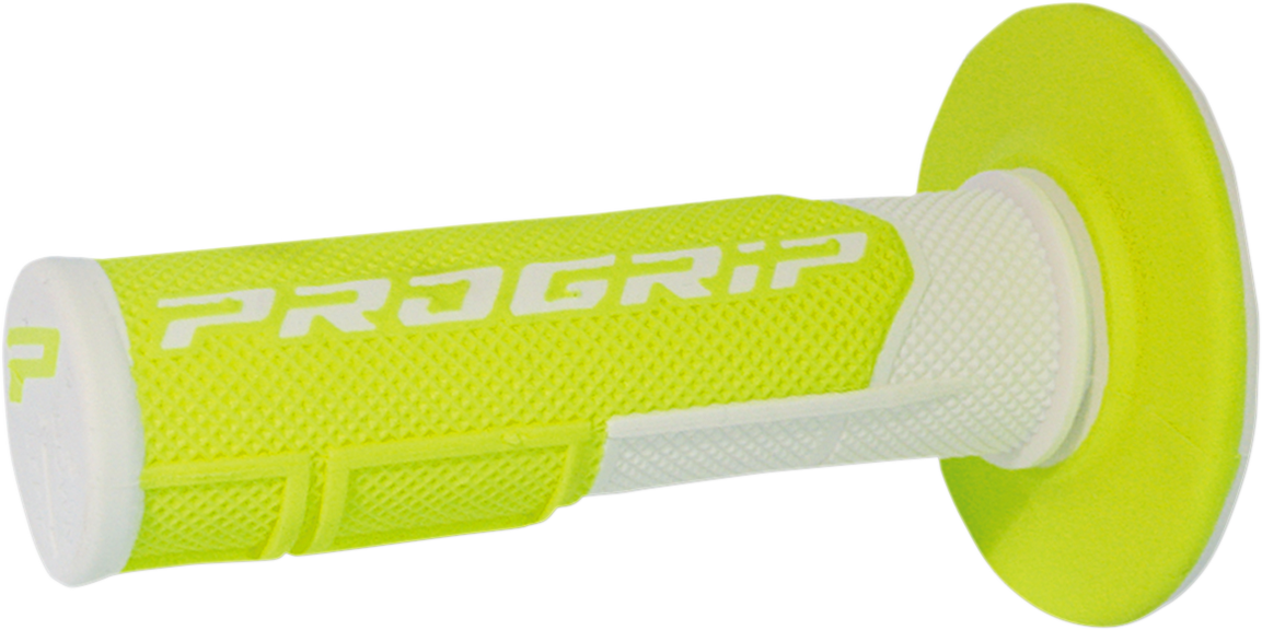 Мотокрос ръкохватки PROGRIP Double Density WHITE/FLUO YELLOW