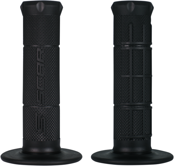 Мото ръкохватки SCAR HALF WAFFLE BLACK