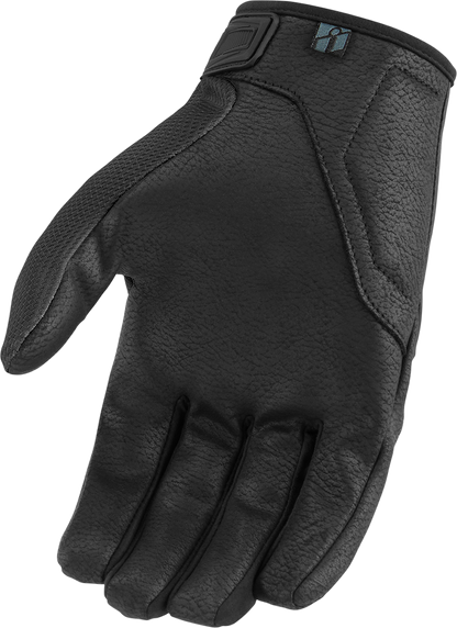 Дамски мото ръкавици ICON HOOLIGAN CE - BLACK