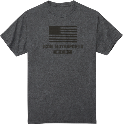 Мото тениска ICON OGP - CHARCOAL