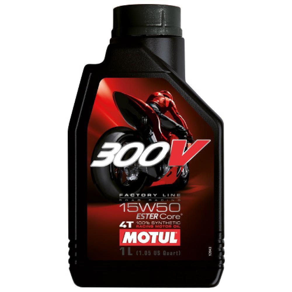 Мото масло Motul 300V Factory Line Road Racing 15W-50 4T 1L