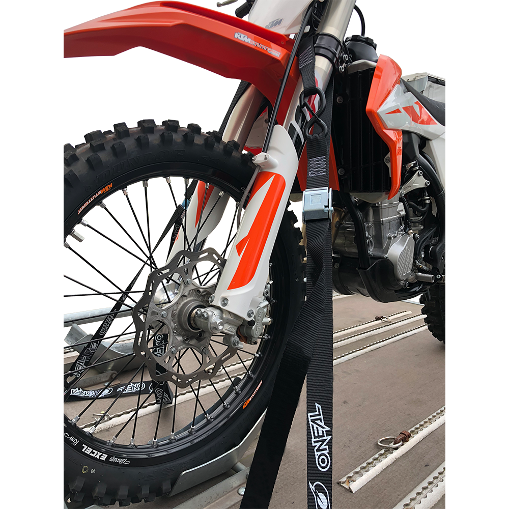 Колани за захващане на мотор O’NEAL DE LUXE Tie Downs LOGO BLACK