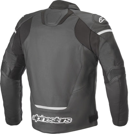 Кожено яке ALPINESTARS JAWS V3 BLACK/WHITE