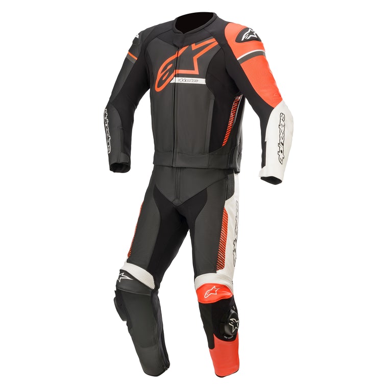 Мото екип ALPINESTARS GP FORCE V2 Black/White/Red Fluo