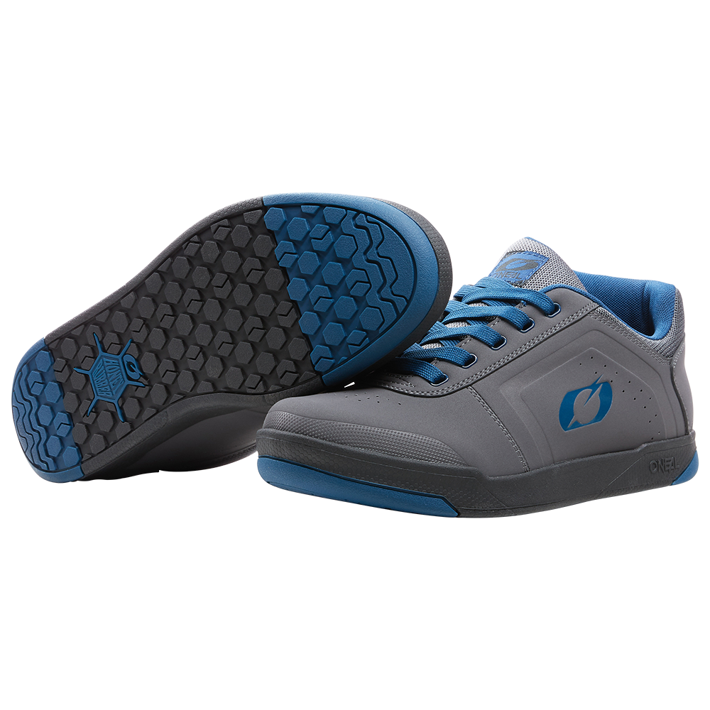 Вело обувки O'NEAL PINNED PRO FLAT PEDAL V.22 GRAY/BLUE