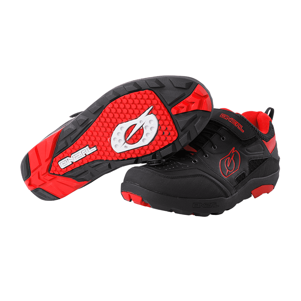 Вело обувки O'NEAL TRAVERSE FLAT BLACK/RED