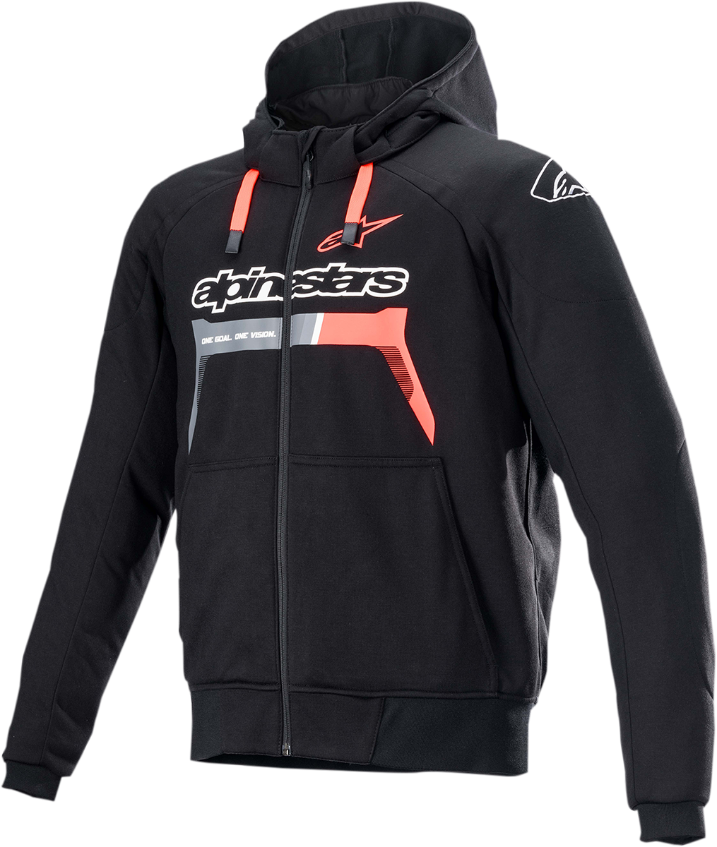 Мото суичър ALPINESTARS Chrome Sport BLACK/RED