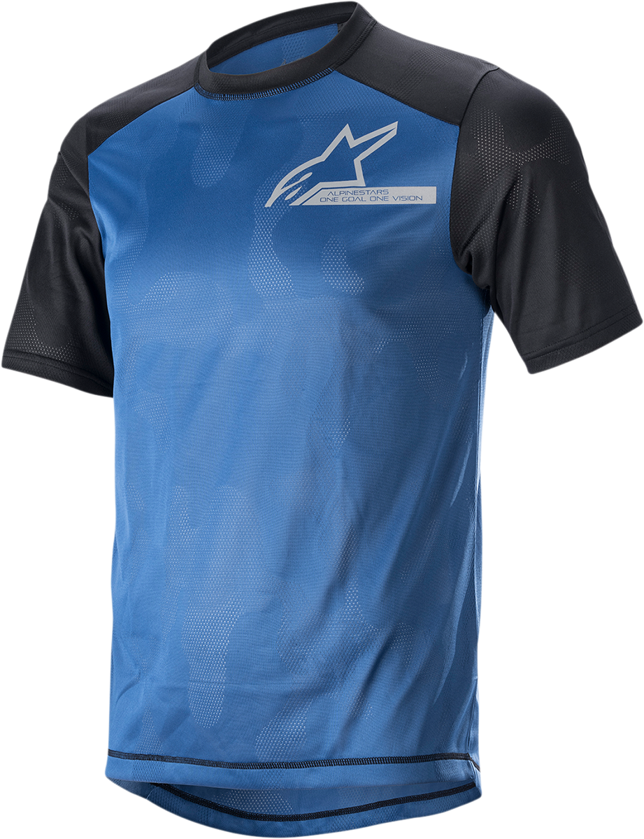 Вело тениска ALPINESTARS SS ALP4 BLUE/BLACK