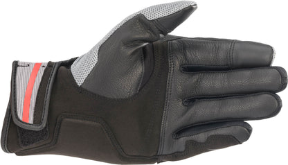 Ръкавици ALPINESTARS CHROME Ash Gray/Black/Bright Red