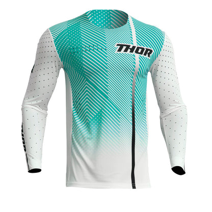 Мотокрос джърси THOR PRIME TECH WHITE/TEAL