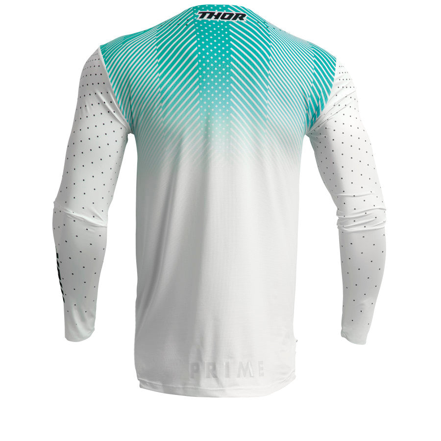 Мотокрос джърси THOR PRIME TECH WHITE/TEAL