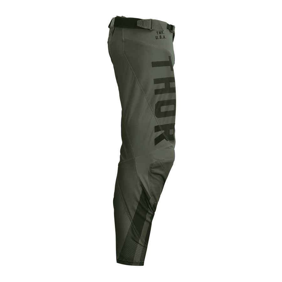 Мотокрос брич THOR PULSE COMBAT ARMY/BLACK