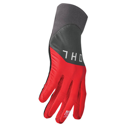 Мотокрос ръкавици THOR AGILE RIVAL RED/CHARCOAL