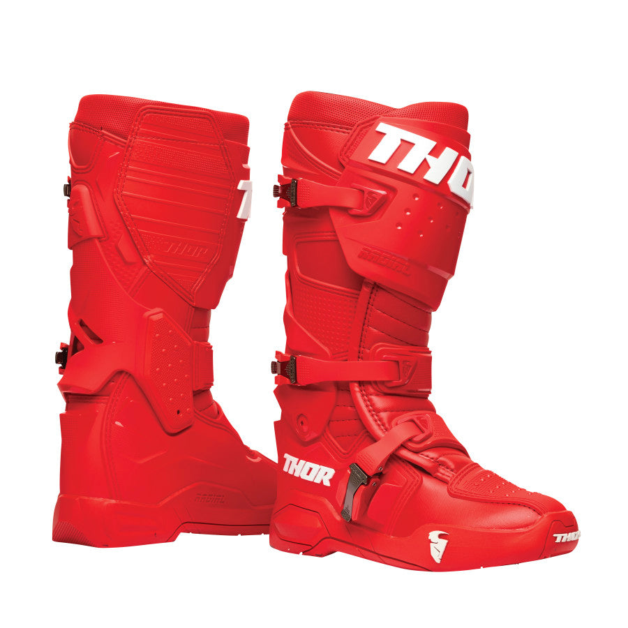Мотокрос ботуши THOR RADIAL RED