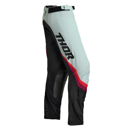 Дамски мотокрос брич THOR WOMENS PULSE REV BLACK/LIGHT MINT