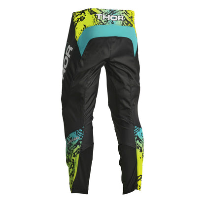 Детски мотокрос брич THOR YOUTH SECTOR ATLAS BLACK/TEAL