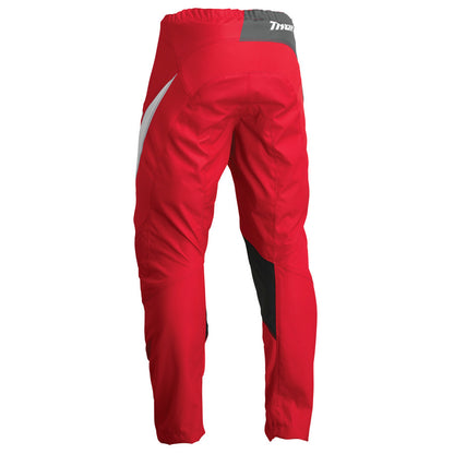 Детски мотокрос брич THOR YOUTH SECTOR EDGE RED/WHITE