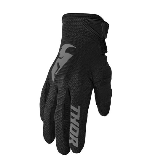 Детски мотокрос ръкавици THOR YOUTH SECTOR BLACK/GRAY