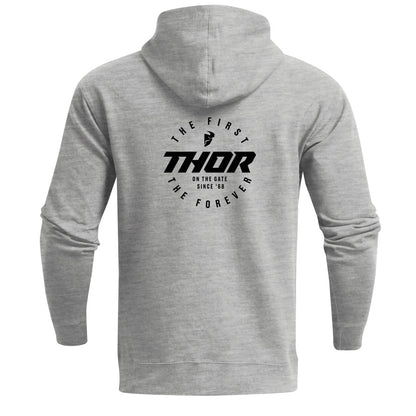 Суитшърт THOR STADIUM HEATHER GRAY ZIP UP