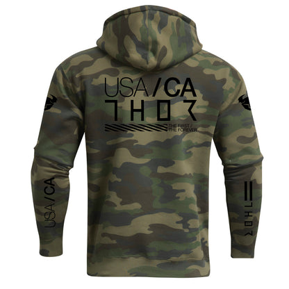 Суичър THOR DIVISION FOREST CAMO PULLOVER