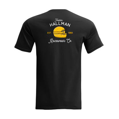 Мото тениска THOR HALLMAN GARAGE BLACK
