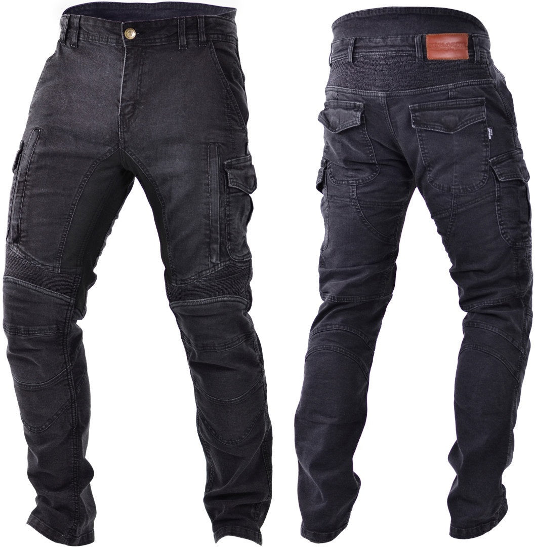 Мото дънки TRILOBITE 1664 ACID SCRAMBLER BLACK