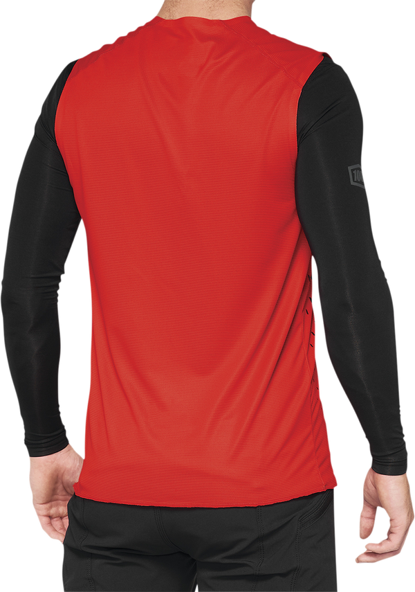 Вело джърси 100% R-CORE CONCEPT RED/BLACK