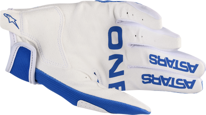 Детски мотокрос ръкавици ALPINESTARS RADAR BLUE/WHITE