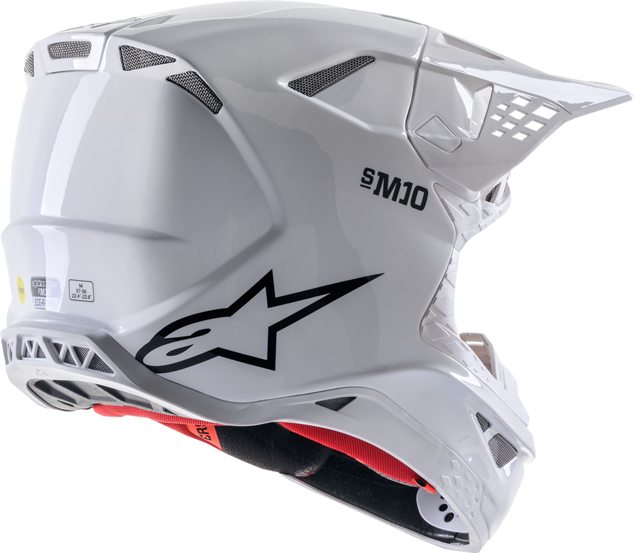 Мотокрос каска ALPINESTARS SM10 SOLID WHT