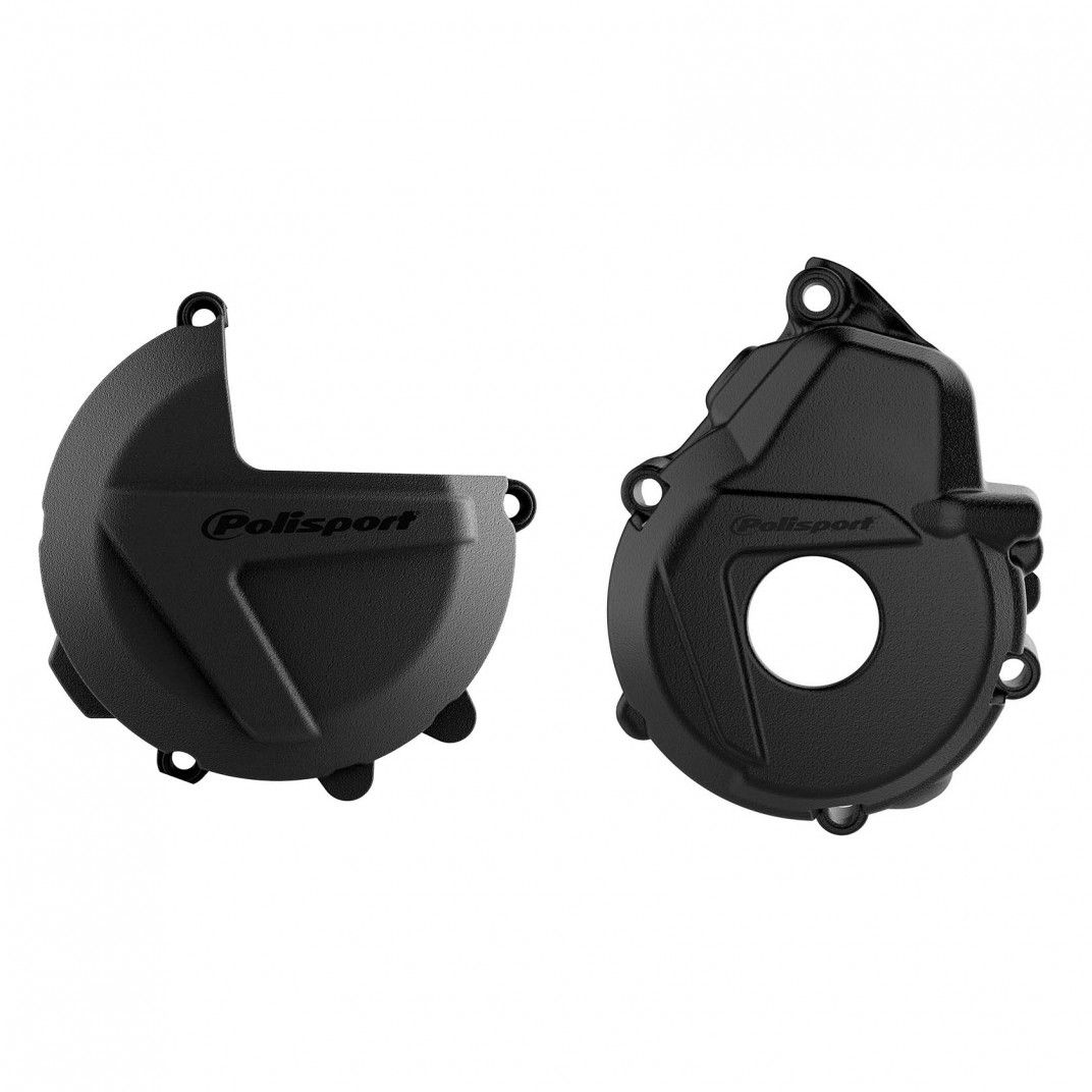 Комплект предпазители за двигател KTM EXCF/XCFW 250/350 2017- FE250/350 2019- BLACK