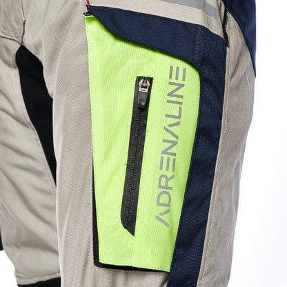 Текстилен мото панталон ADRENALINE CAMELEON 2.0 BEIGE/NAVY